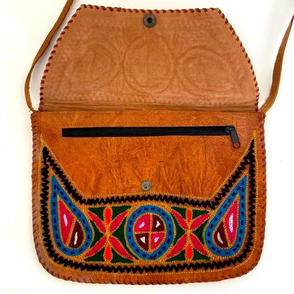 Rare Boho leather bag - Picture 1 of 4